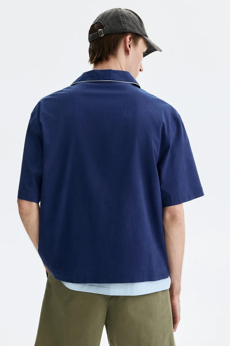 H&M  Relaxed Fit Printed shirt for Men | Best Price UAE
