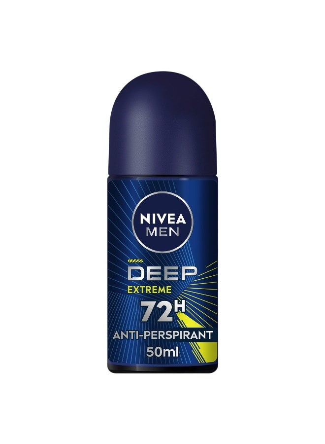 Nivea Men Deodorant Extreme Rollon 50Ml