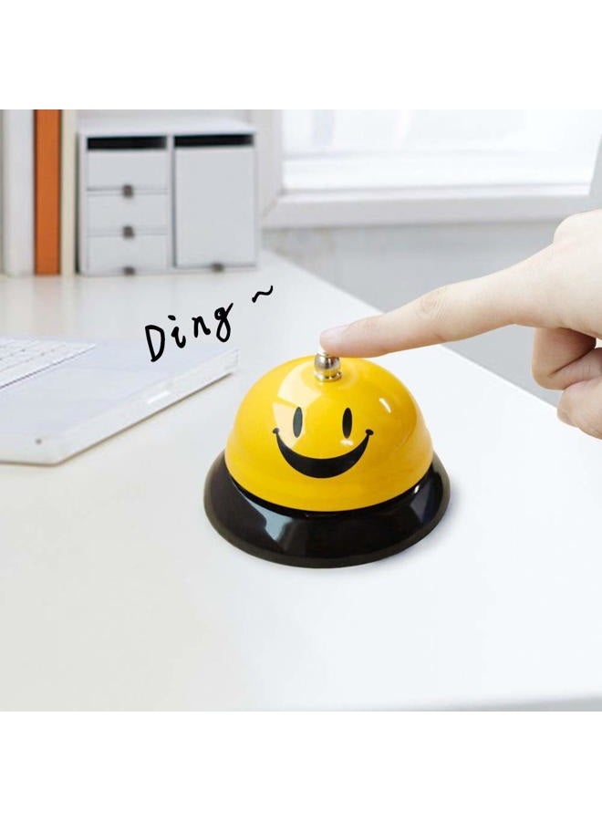 EMDMAK Call Bell, Service Bell for The Porter Kitchen Restaurant Bar Classic Concierge Hotel (3.3 Inch Diameter) (Yellow A) 1 Pack B01N0AG1FM - Image 3