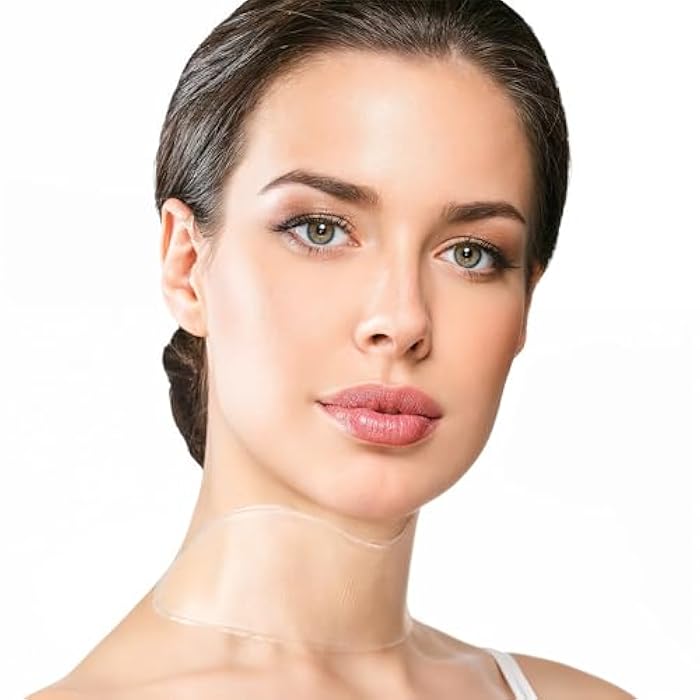 BLUMBODY Neck Wrinkle Patches – Anti-Wrinkle Silicone Patches for Skin Firming, Tightening – Reusable Overnight Pads – Anti-Aging Crepe Erase Pads – Neck, Décolleté (2-Month Supply) - Image 1
