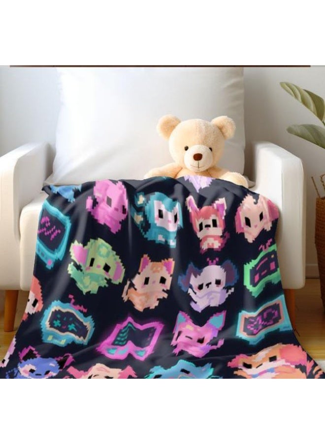 general Baby and children's cartoon flannel thin blanket (warm and comfortable, suitable for sleep, game use) 70cm*100cm - Image 2