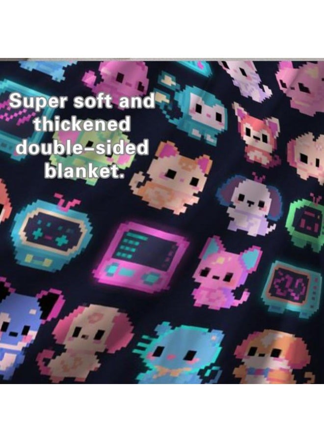 general Baby and children's cartoon flannel thin blanket (warm and comfortable, suitable for sleep, game use) 70cm*100cm - Image 4