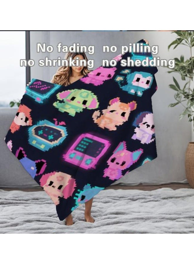 general Baby and children's cartoon flannel thin blanket (warm and comfortable, suitable for sleep, game use) 70cm*100cm - Image 3