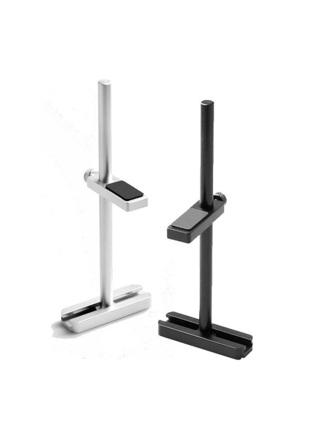 Hanche Aluminum Alloy Graphics Card Bracket Sea View Room Chassis Fan Installation Graphics Card Support Frame Game Graphics Card Jack-Colour:Single Pole 15cm Short Style-black - Image 2