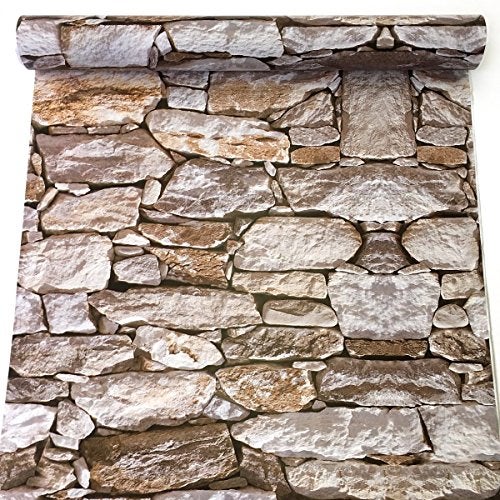 Yifely SimpleLife4U Self-Adhesive Shelf Liner Removable Contact Paper Refurbish Apartment Dorm Shop Ugly Wall, Modern - Image 1