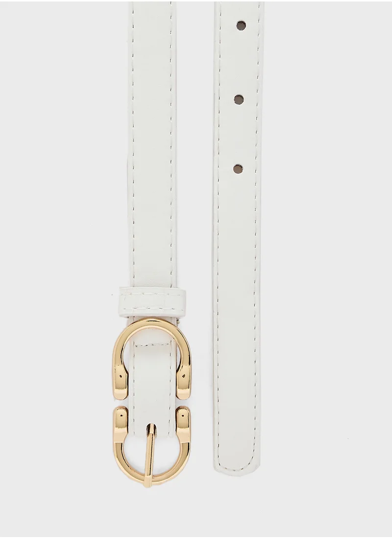 ايلا ليمتد اديشن Double Buckle Belt
