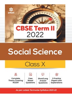 Arihant Cbse Social Science Term 2 Class 10 for 2022 Exam (Cover Theory and MCQS)  - Image 3