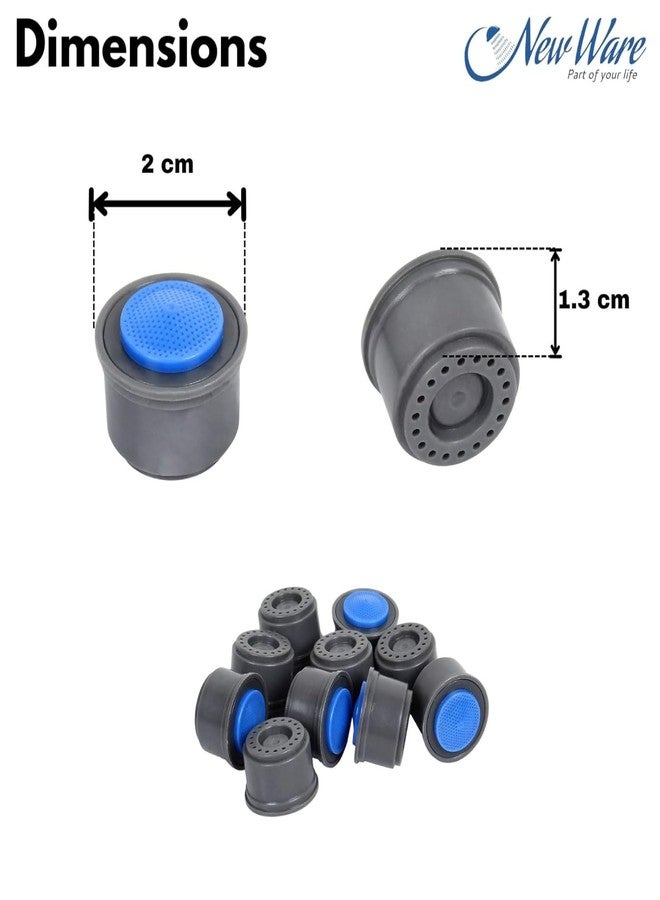 NEW WARE® Replacement Aerator Foam Flow for Sink, Bathroom or Kitchen Water Saving Tap Filter Nozzle (Pack of 15) - Image 2