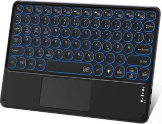 Rechargeable Round Button RGB Bluetooth Keyboard with Touchpad Compatible for Casper Via S40 Tablet - pzsku/Z738401479B464164B6C3Z/45/_/1728052172/e000b52d-1017-4521-8a57-cf73a63b82e7