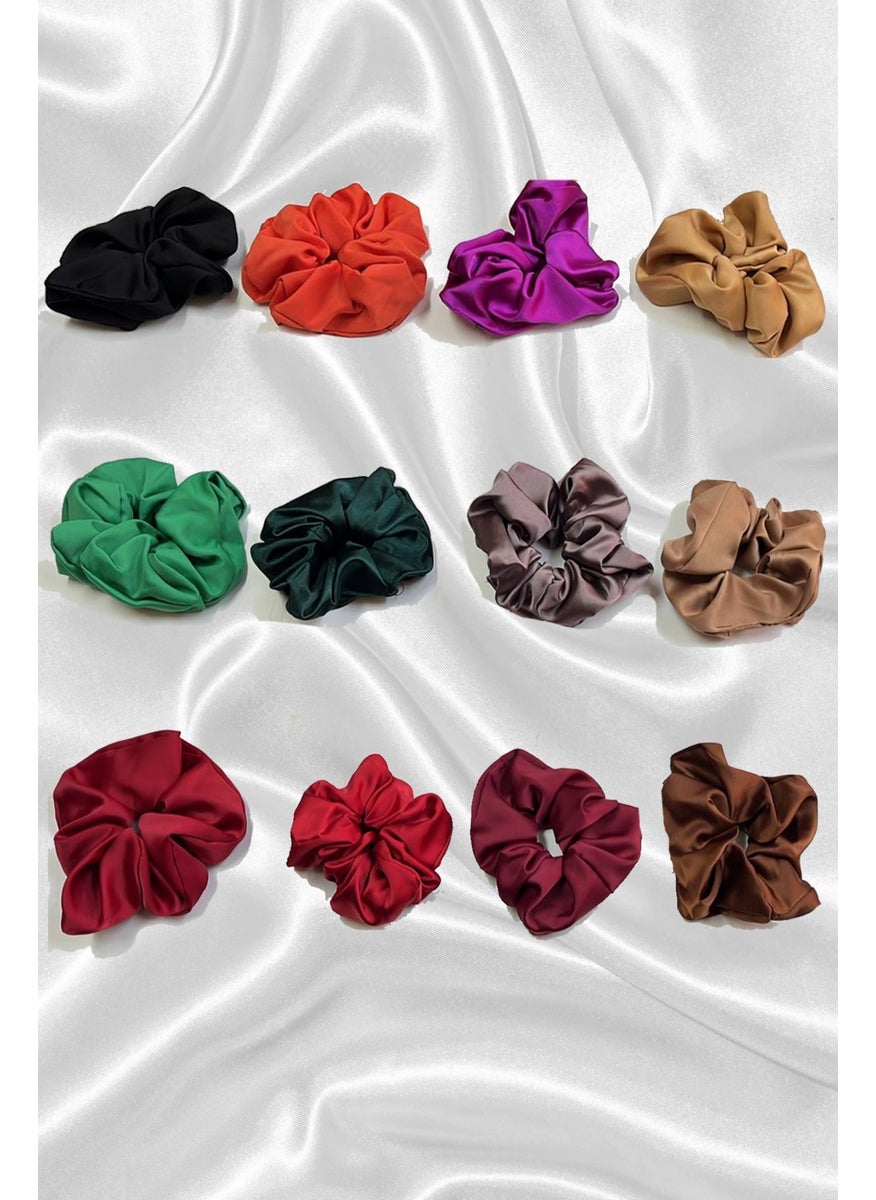 Belifanti Collection Women's 3-Piece Satin Buckle Set Mixed Color 3 Pieces 