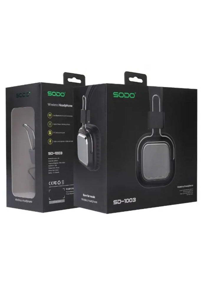 سودو سماعة رأس بلوتوث لاسلكية SODO SD-1003 - Image 3