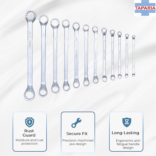 Taparia 1812 Ring Spanner Set, 40.5 x 9 cm - Image 5