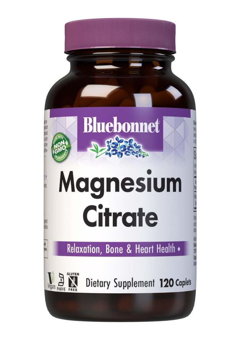 بلو بونيه سترات المغنيسيوم، 400 ملجم، يدعم الصحة المناعية وإنتاج الطاقة 120 كبسولة