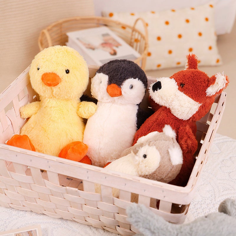 Jellycat Plush Animals - Cute Stuffed Penguin Duck Owl Pig Elephant Fox - Image 2