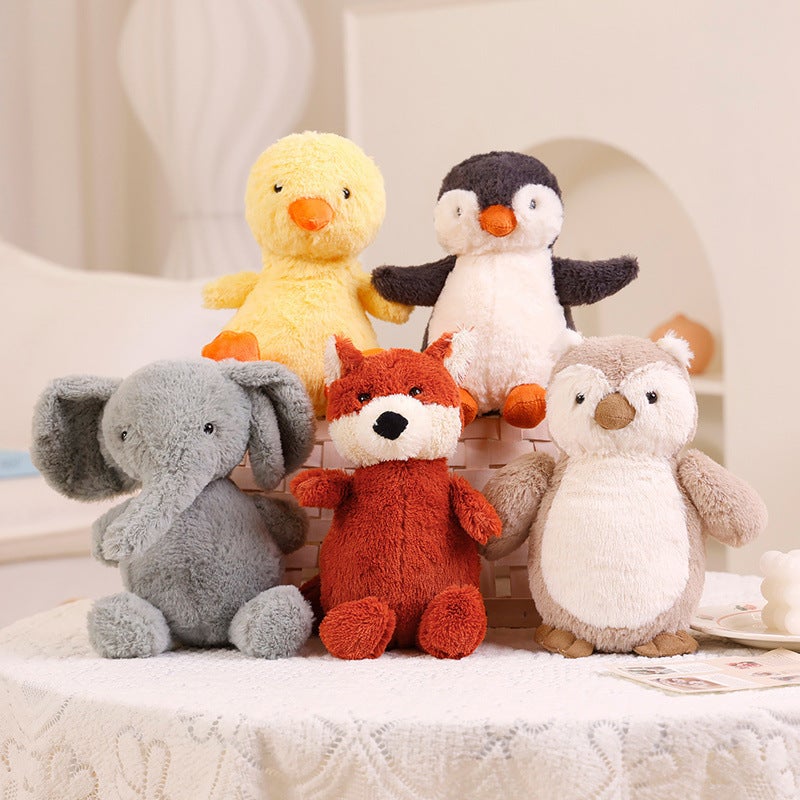 Jellycat Plush Animals - Cute Stuffed Penguin Duck Owl Pig Elephant Fox - Image 3