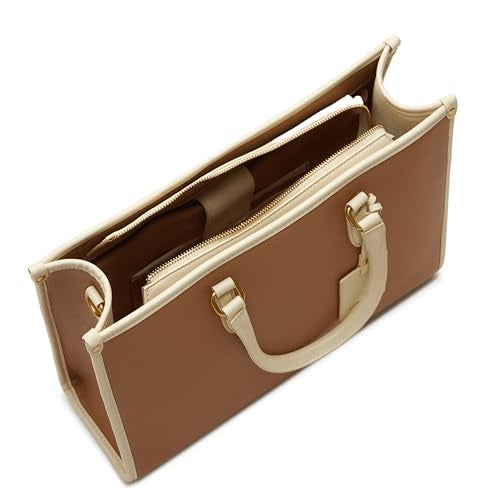 Miraggio Denice 2.0 Laptop Tote Bag For Women With Adjustable & Detachable Strap | Fits Upto 14 Inch Laptop | Office Bag For Women Stylish - Image 3