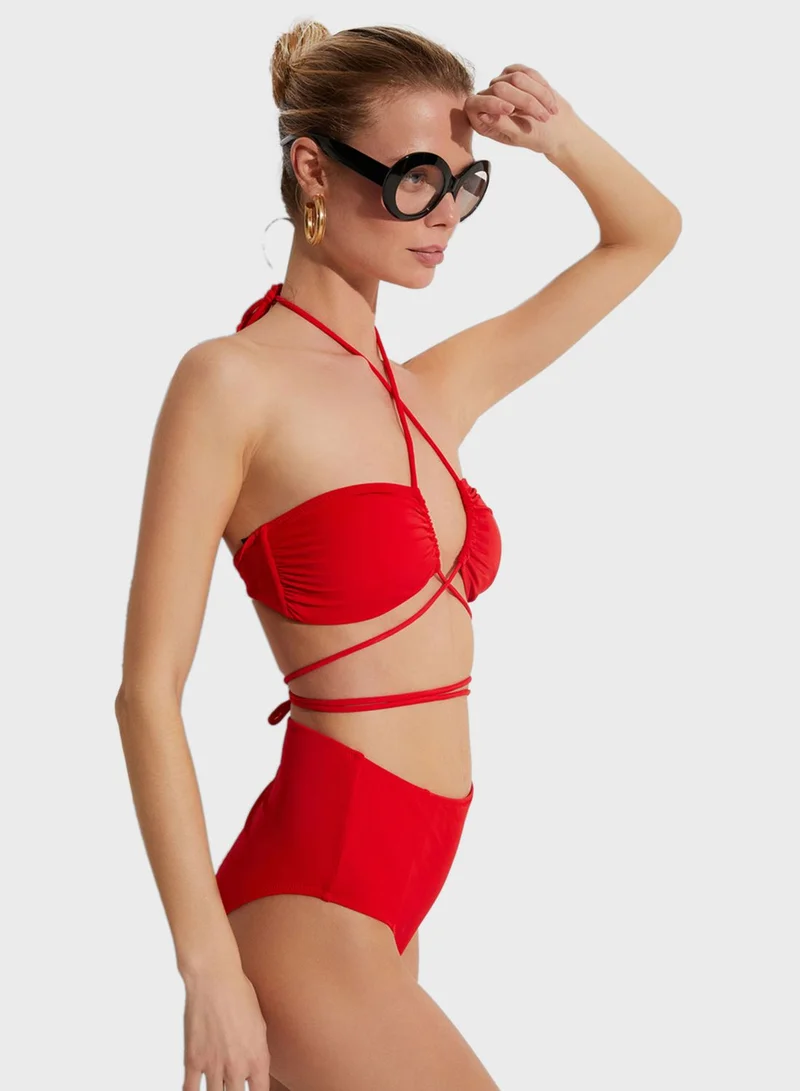 JUNE High Leg Bikini Bottom