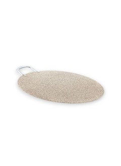 drobina Turkish granite tray with a  handle 35 cm brown  - Image 1