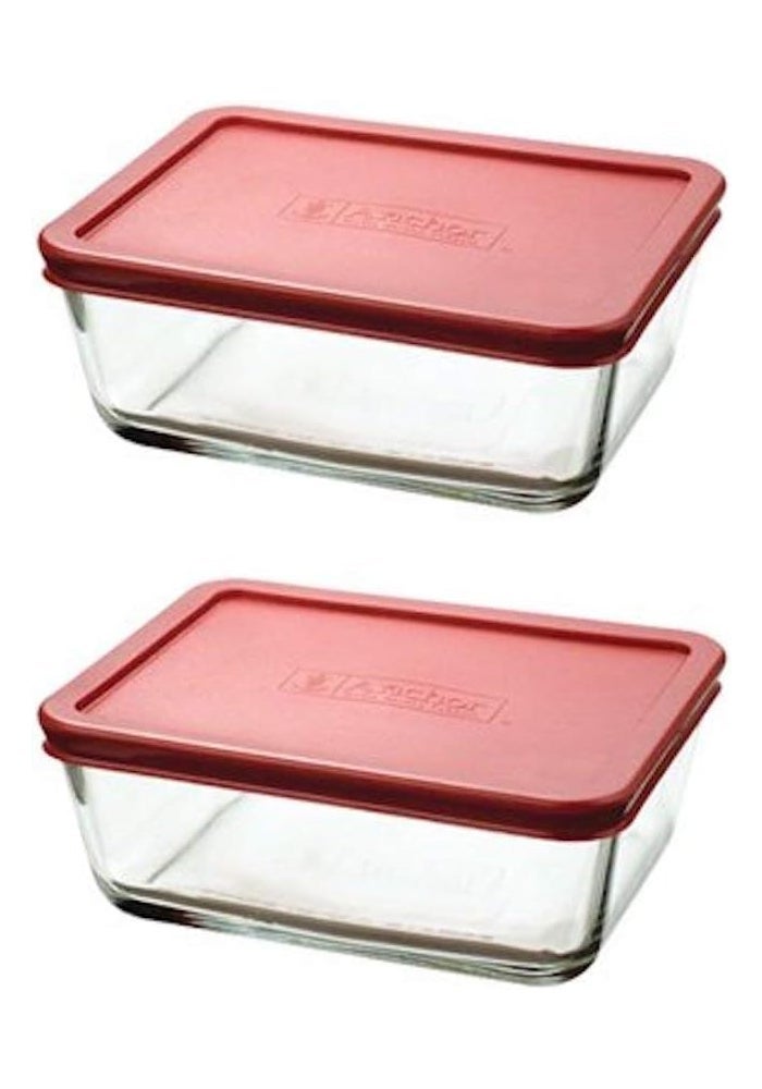 Anchor Hocking Sandwich Value Pack - 4 pc Glass Containers - Image 3