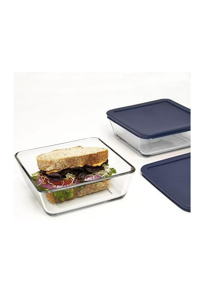 Anchor Hocking Sandwich Value Pack - 4 pc Glass Containers - Image 2