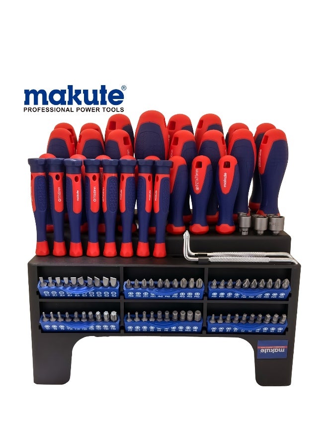 makute Professional 100-piece screwdriver and bit set - Image 2
