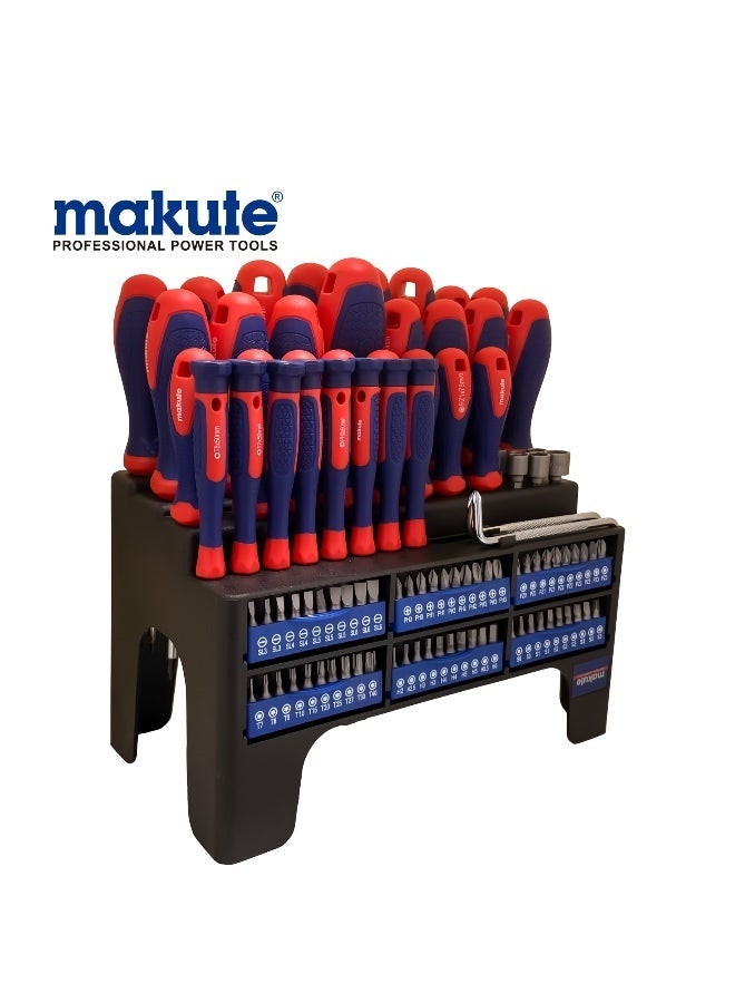 makute Professional 100-piece screwdriver and bit set - Image 3