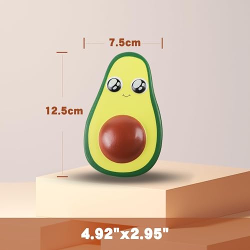 Anboor 2Pcs 48 Inches Squishies Avocado Slow Rising Squeeze Toys Kawaii Scented Squishies Fruit Toys Stress Relief for KidsParty FavorsBirthday Christmas - Image 5