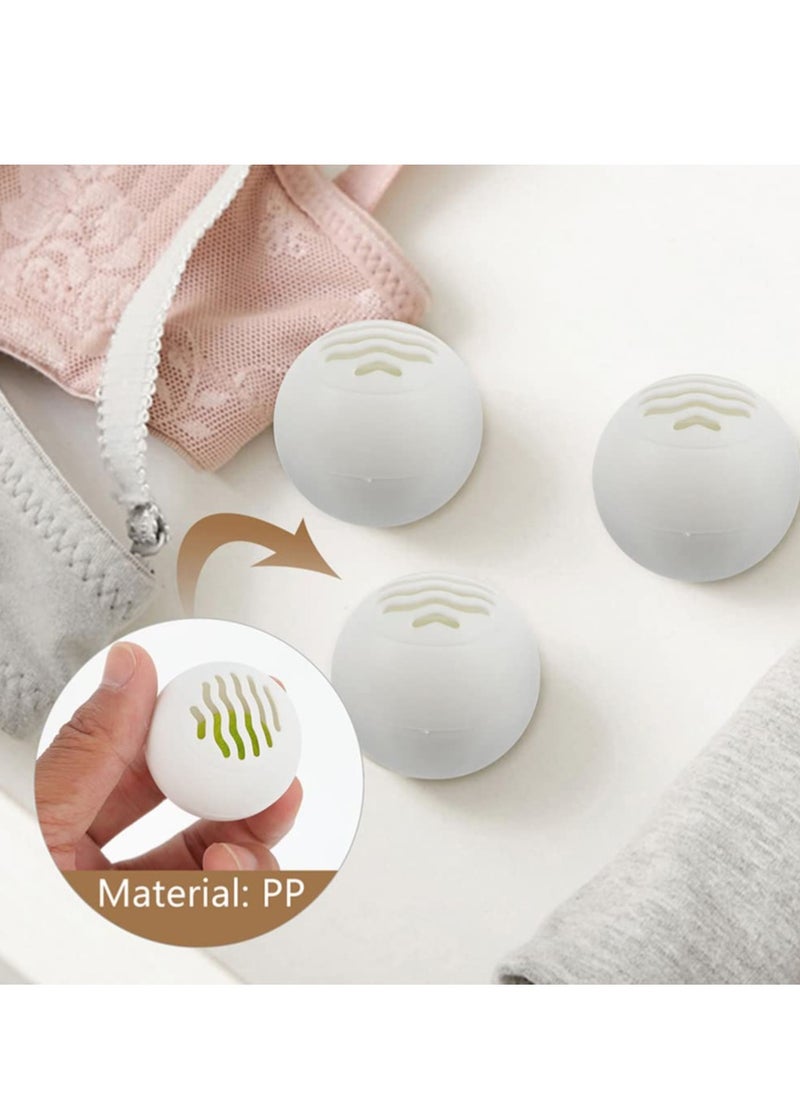 36pcs Air Freshener Balls for Sneakers, Gym Bags, Lockers & Homes - Deodorizing Balls to Neutralize Odors and Refresh Shoes, Wardrobes, Bags, and Cars.