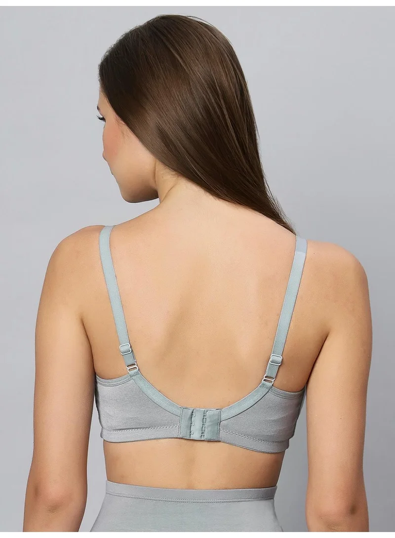 TUMMY  TUMMY Bamboo Cotton Non-Padded Wired free Bra Pack of 3 for Women | Best Price UAE
