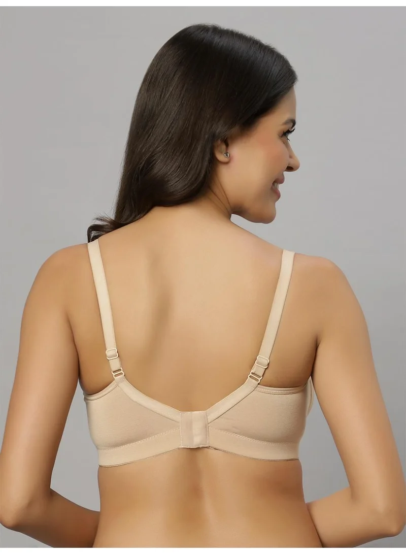 TUMMY  TUMMY Bamboo Cotton Non-Padded Wired free Bra Pack of 3 for Women | Best Price UAE