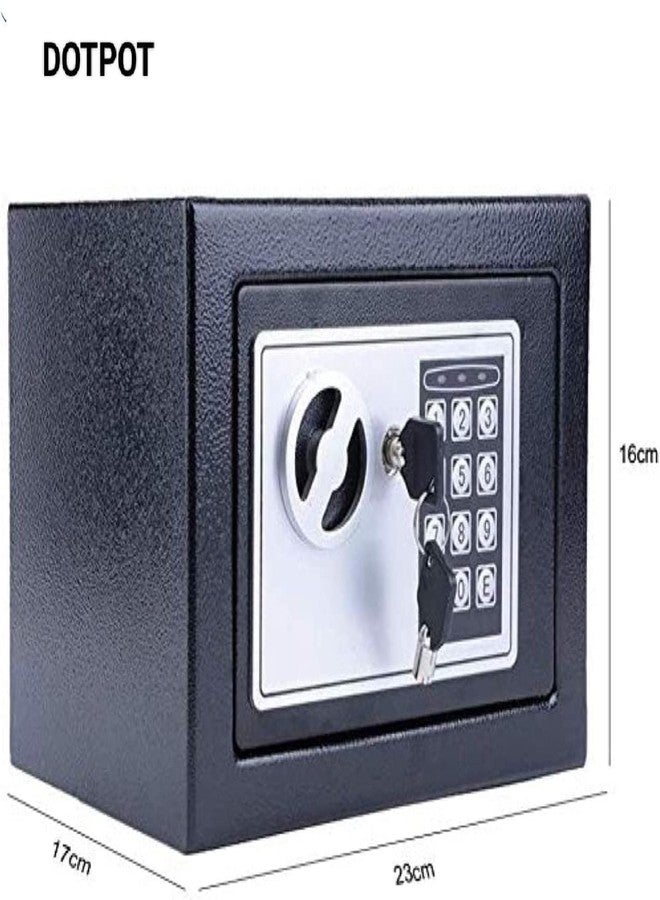 JestNest Small Electronic Safe/Safe Locker/Safe Box/Electronic Safe Lockers for Home and Office Size- (23X17X17) cm Multicolor - Image 2