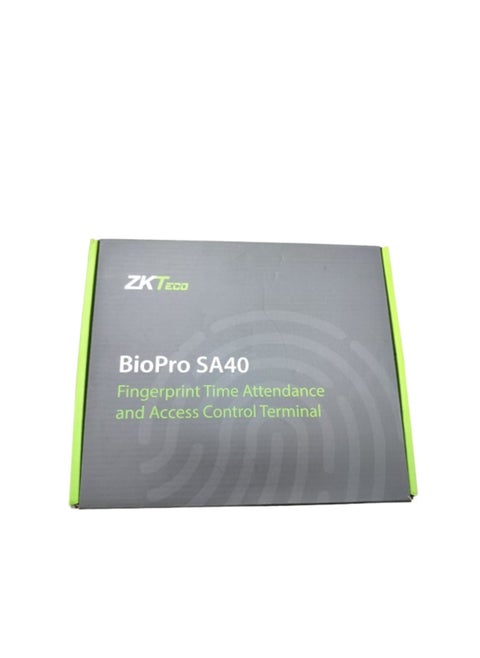 BioPro SA40 Finger Print Time Attendance and Access control