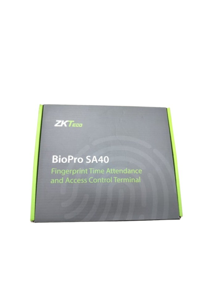 ZKTeco - BioPro SA40 Finger Print Time Attendance and Access control - Image 1