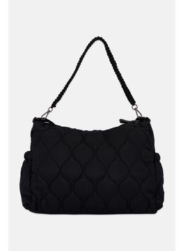 Women Quilted Shoulder Bag 26 H x 36 L x 12 W Cm, Black - pzsku/Z7385182F0F186C9E308CZ/45/_/1737728165/e59a508b-8060-4bcb-8f69-a6e9f7d73cb0