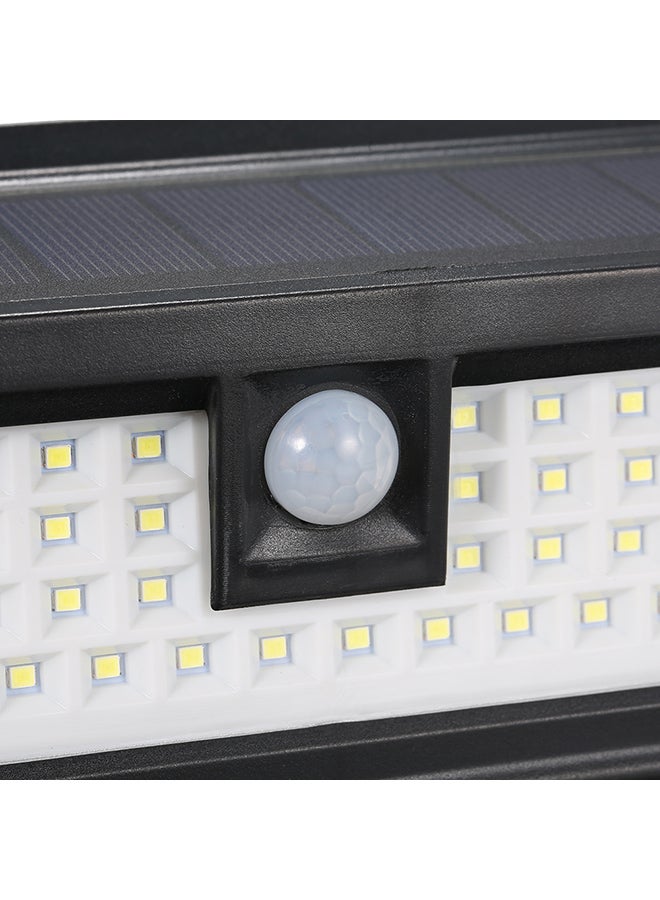 مصباح حائط يعمل بالطاقة الشمسية ومزود بجهاز استشعار للحركة PIR مكون من 90 مصباح LED وب3 وضعيات إضاءة أسود 31.5 X 11.5 X 5.7سم - Image 4