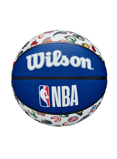 Wilson NBA Basketball All Teams - Size 7 for +12 years old and Adults - Red/ White/ Blue