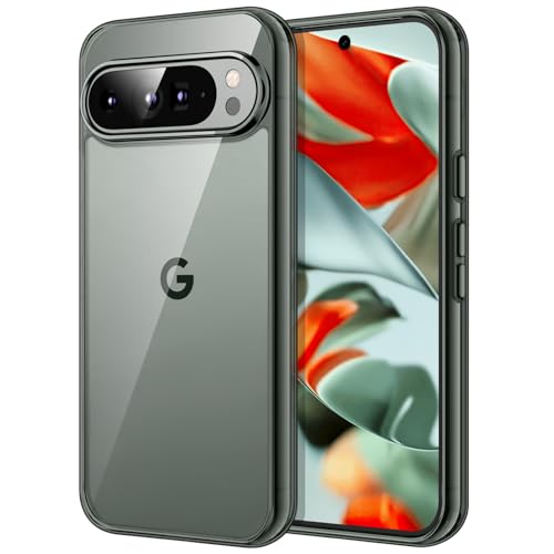 JETech Case for Google Pixel 9 Pro XL 2024, Non-Yellowing Shockproof Bumper Protective Phone Cover, Anti-Scratch Hard PC Back (Hazel) - Image 1