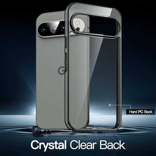 JETech Case for Google Pixel 9 Pro XL 2024, Non-Yellowing Shockproof Bumper Protective Phone Cover, Anti-Scratch Hard PC Back (Hazel) - Image 3