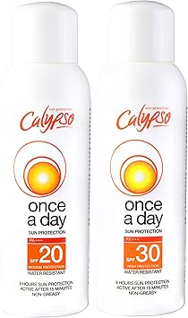 Calypso Once A Day Sun Protection SPF20 and SPF30 Multipack - Image 1