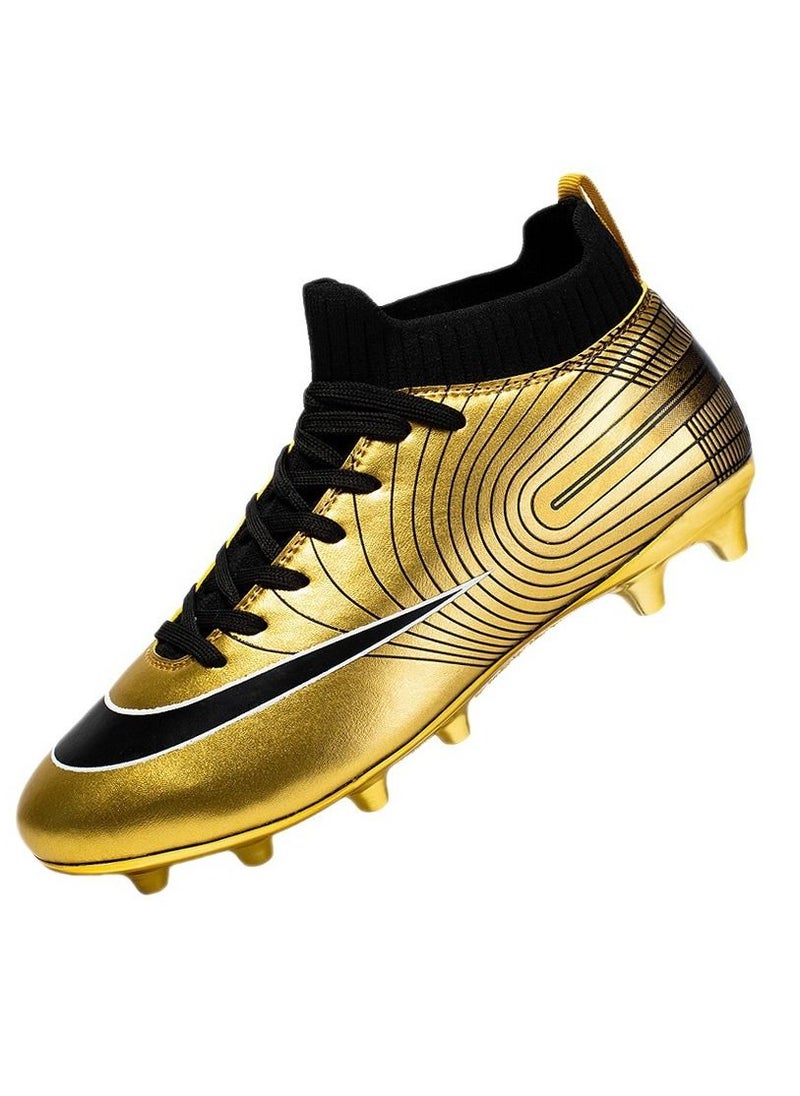Furtey - Men's Football Soccer Shoes Football Boots Professional Training Turf Mens Outdoor Indoor Sports Athletic Big Boy's Sneaker - Image 1