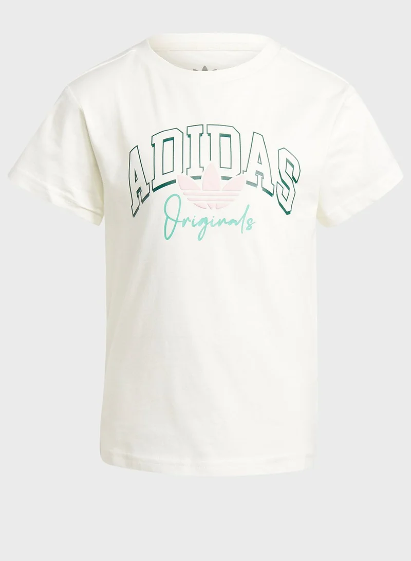 adidas Originals Kids Adicolor Shorts And T-Shirt Sets