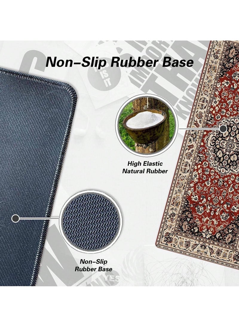 General Elegant Mousepad With Arabic Carpet Design, Size 900x400 mm  - Image 5