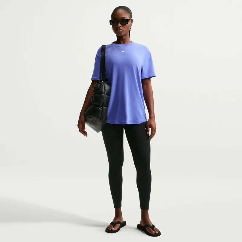 Nike Purple Women's One Dri-FIT Training Top for Women | Best Price UAE