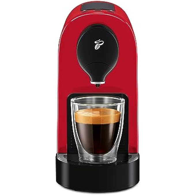 Tchibo Cafissimo Pure Plus Coffee Machine Capsule Machine For Caff Crema Espresso And Coffee 08 L 1250 Watt 119 X 337 X 24 Cm Red - Image 3