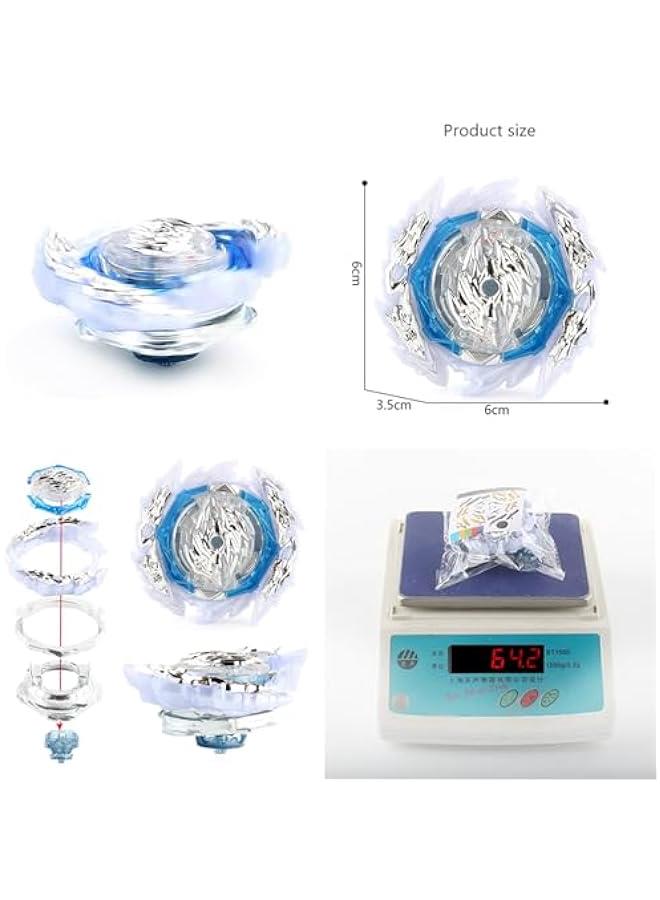 Battling Toys - Bey Burst Starter B-189 Guilty Longinus Kr Metal Destroy-2 Booster Gaming Tops Gyro Battle Top Spinning Toy Without String Launcher & Grip (B-189) - Image 3