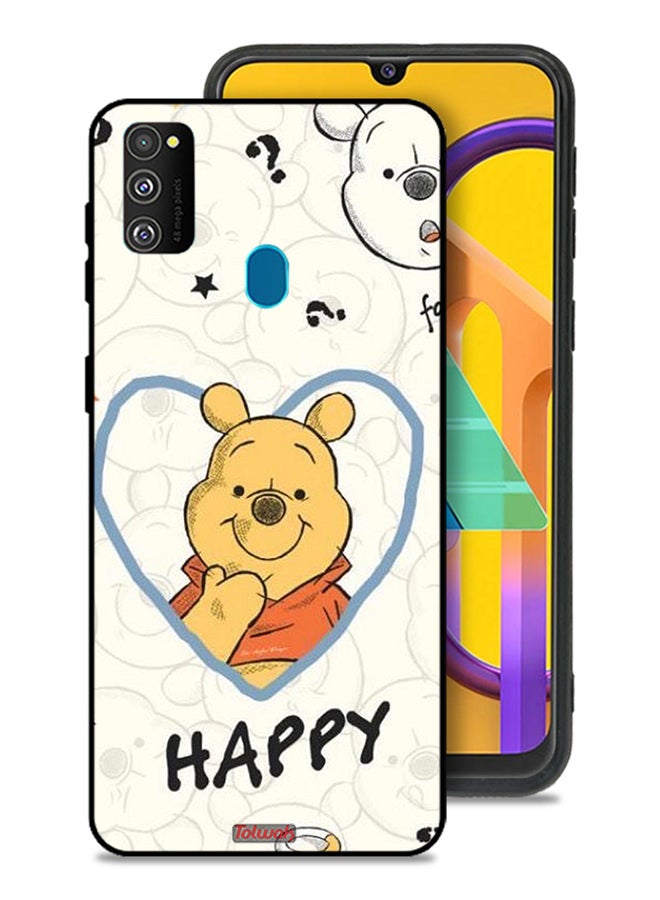 Tolwak Samsung Galaxy M30s Protective Case Cover Pappy Bear - Image 1