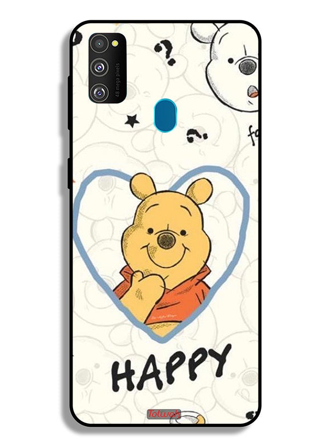 Tolwak Samsung Galaxy M30s Protective Case Cover Pappy Bear - Image 2