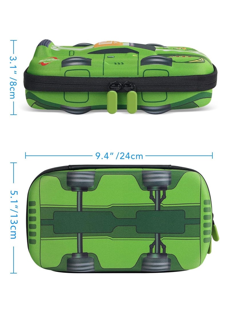 عام "حافظة أقلام سباق كبيرة السعة، حافظة أقلام، صندوق تخزين لطلاب المدارس الابتدائية، الأولاد، المراهقين، الأطفال الصغار" - Image 2