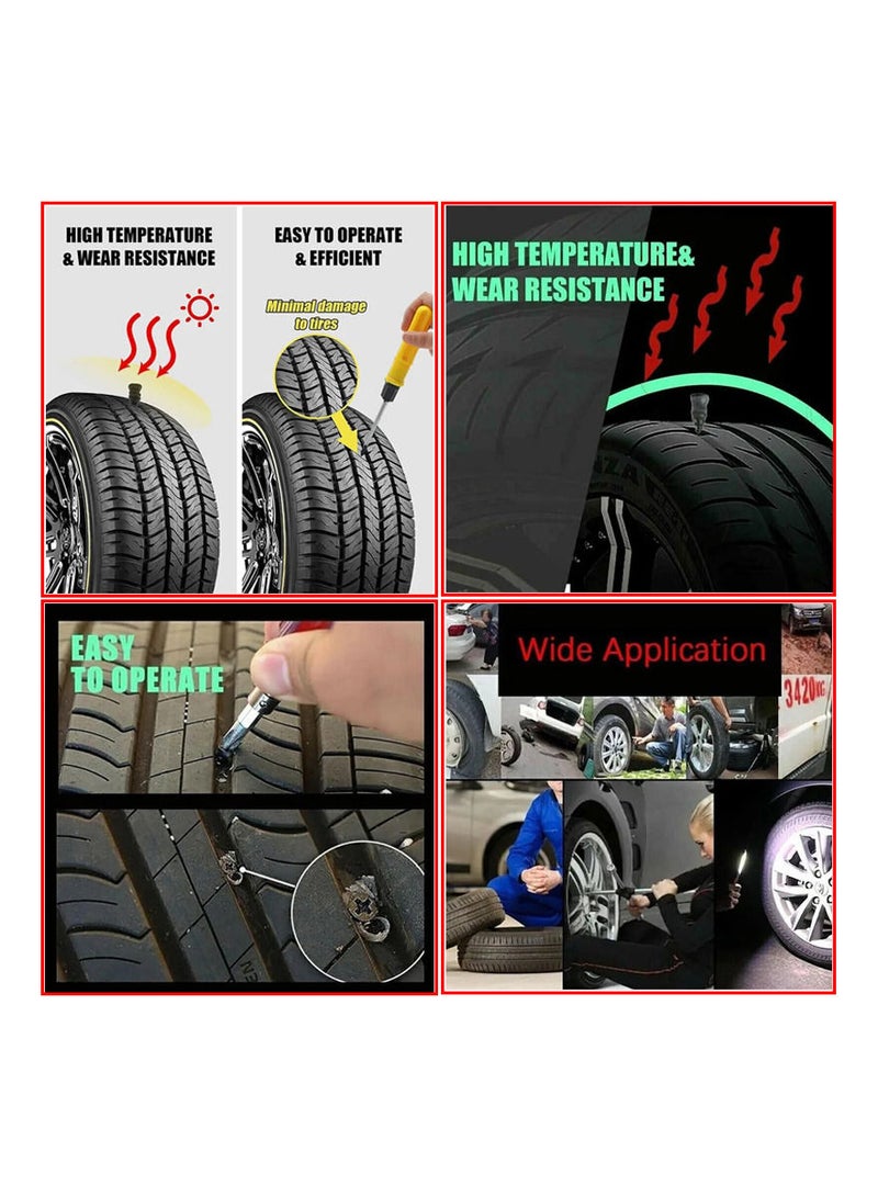 10-Pieces Tire Repair Rubber Nails,Puncture Repair Nails Use for Automobile, Truck, Motorcycle and Scooter Tire - Image 2
