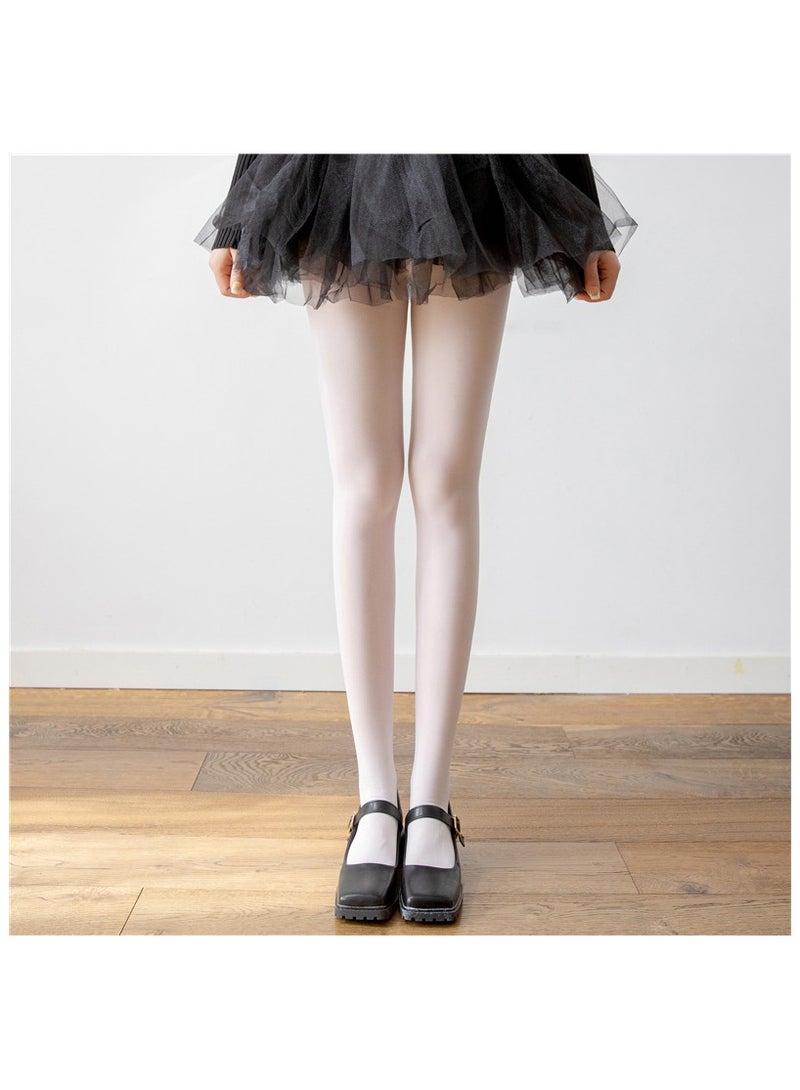Fashionable Women's Stockings 120D Solid Color Matte Tight Fitting Pantyhose 